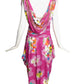 D&G- 1990s Multi Color Jersey & Chain Dress, Size-10