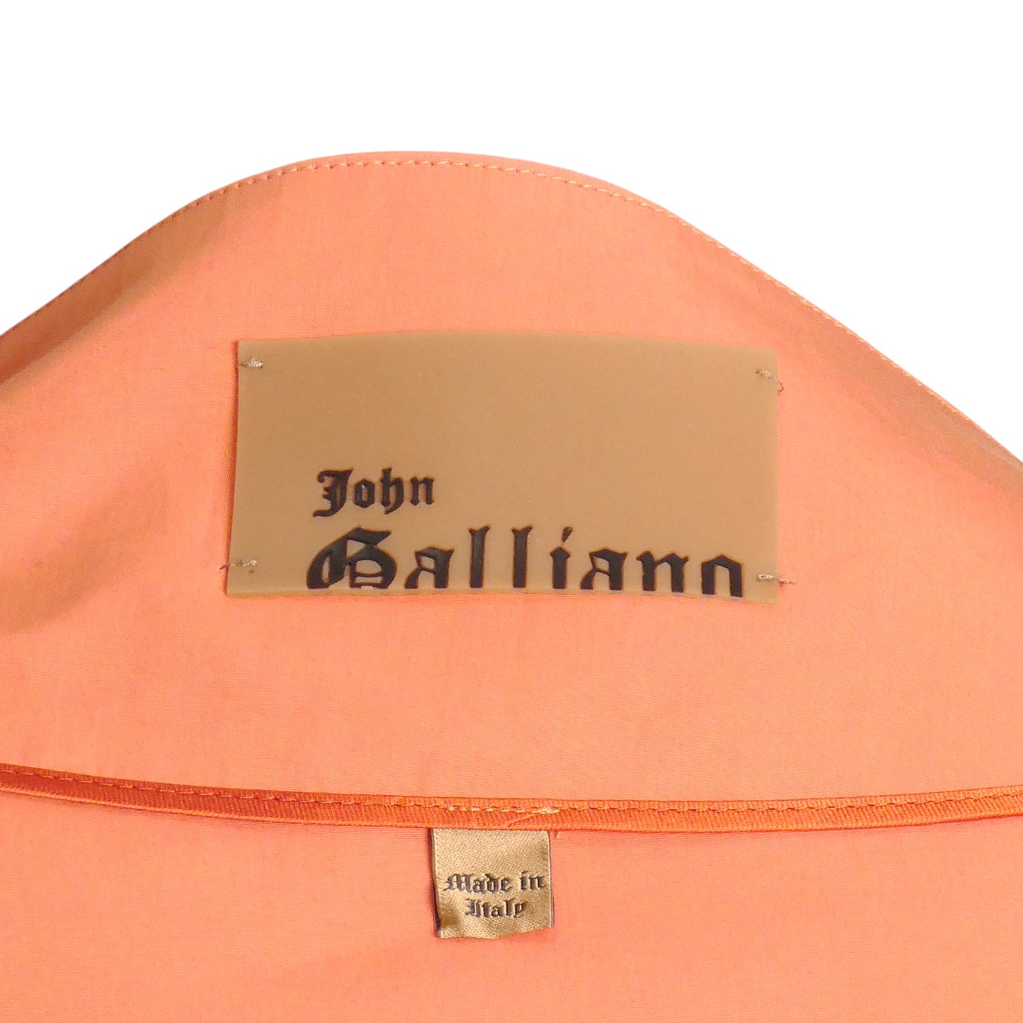 JOHN GALLIANO- 2013 Asymmetrical Cotton Skirt Suit, Size 10