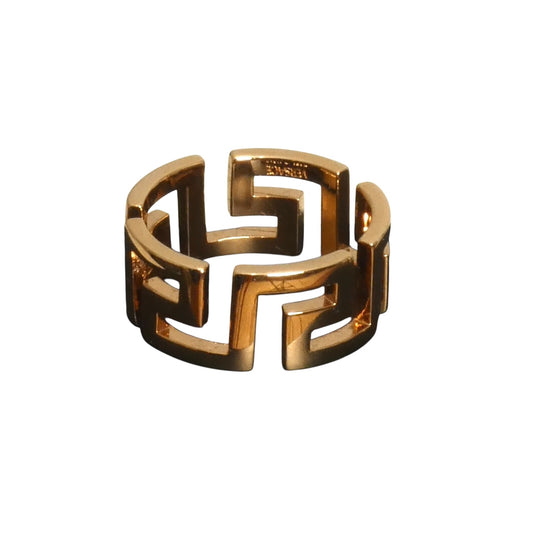 VERSACE- NWT Gold Greca Band, Multiple Sizes Available