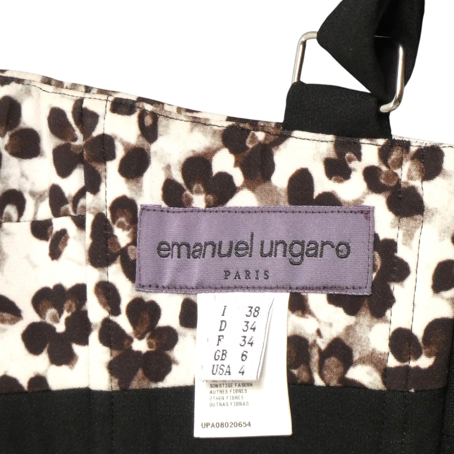 Floral Print Bra Top, Size 4