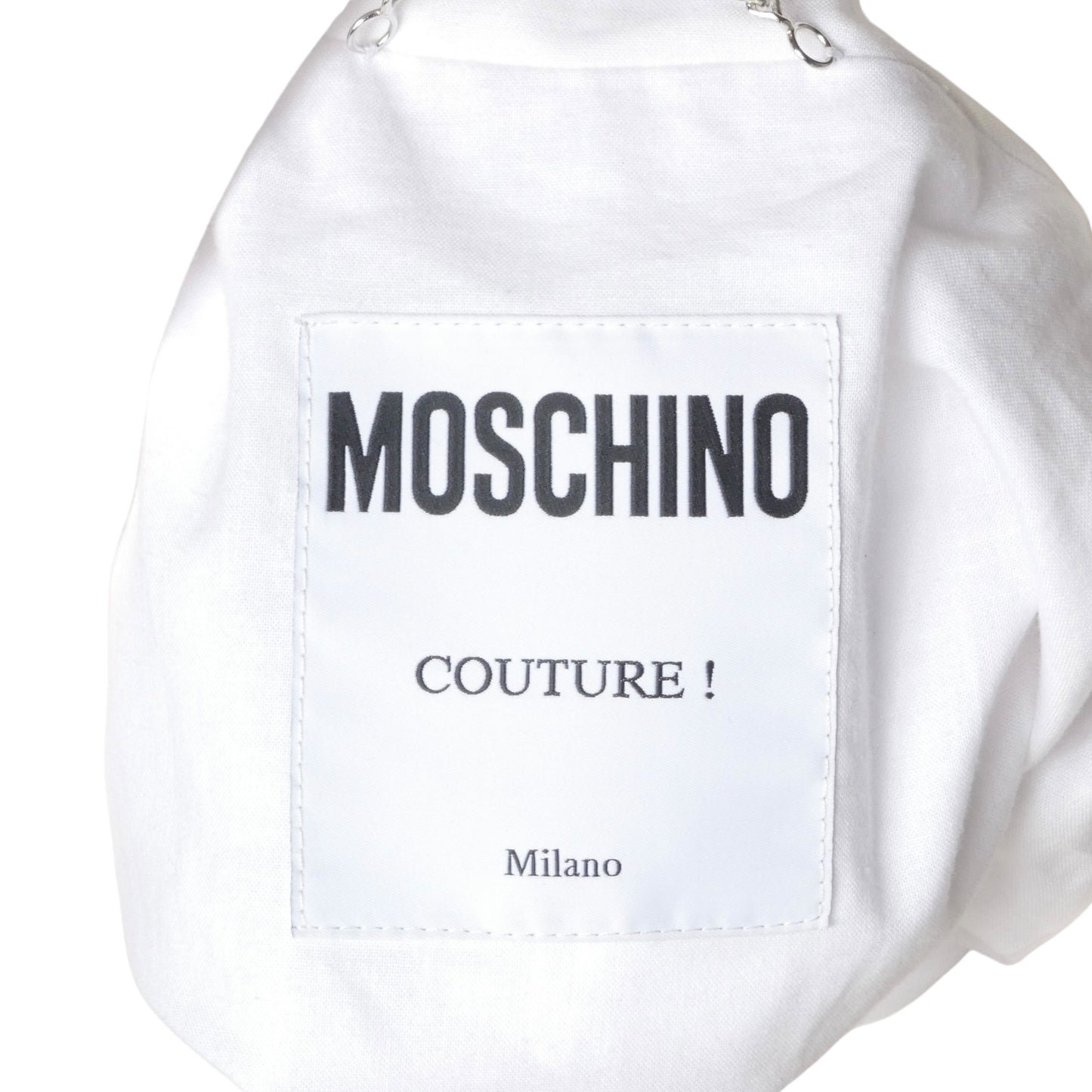 MOSCHINO COUTURE! - 2025 Shredded Paper Overcoat, Size-4