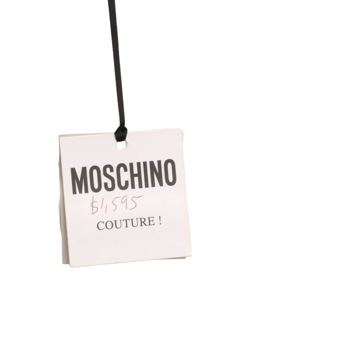MOSCHINO COUTURE! - 2025 White Tubino Shift Dress, Multiple Sizes Available