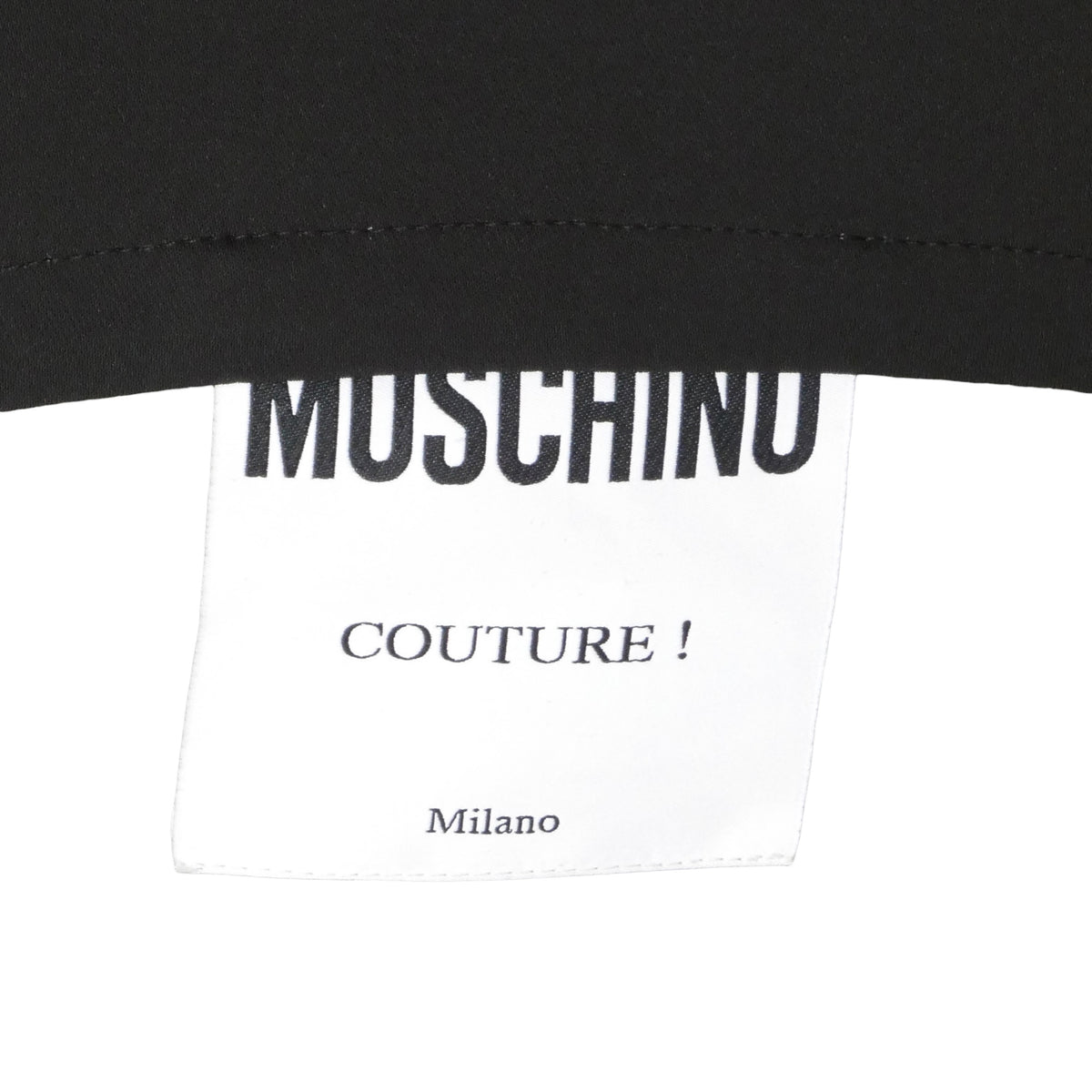 MOSCHINO COUTURE! - 2020 Black Vampire Bear Dress, Size-6