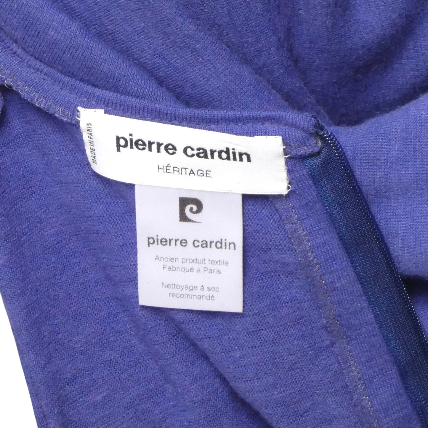 PIERRE CARDIN - 2009 Wool Knit Handkerchief Dress, Size-6