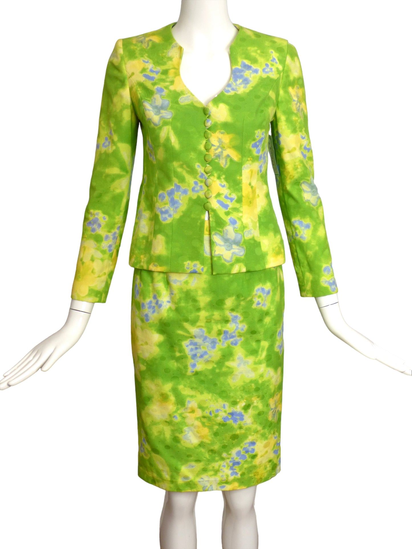 FE ZANDI-Floral Cotton Suit, Size-4P