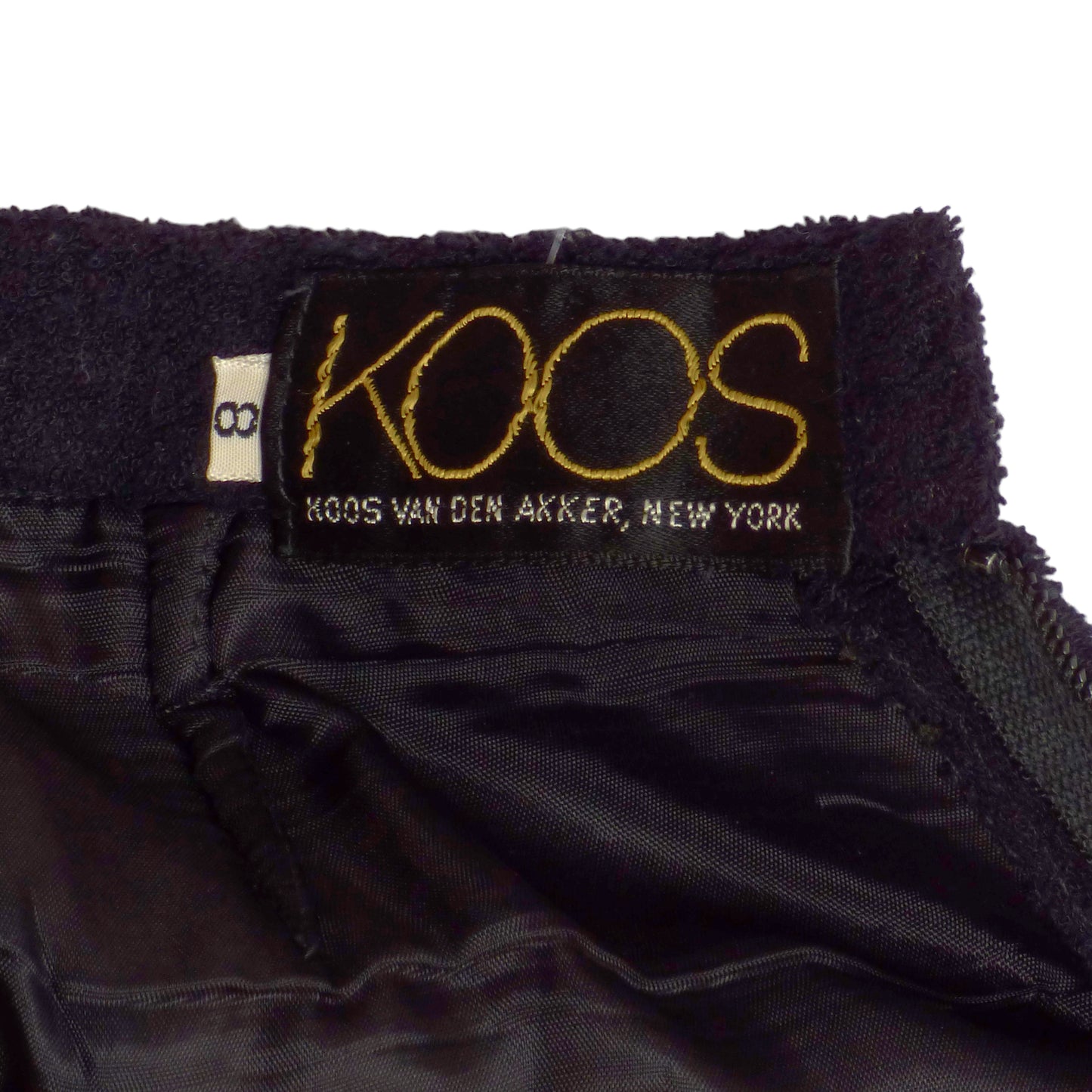 KOOS Van Den Akker- 1980s Cotton & Knit  Skirt, Size 8