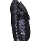 1970s Black Sequin Evening Blazer, Size-6