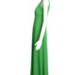 1970s 2pc Green Knit Maxi Dress & Jacket, Size-6