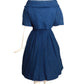 EDYTHE WASHINGTON- 1950s 2pc Ribbon Dress, Size 6