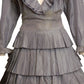 CHANEL BOUTIQUE- AS IS 1986 Silk Taffeta Gown, Size 8