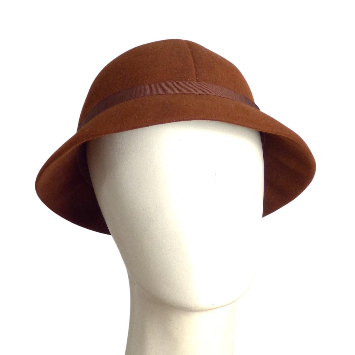 1940s Brown Felt Hat