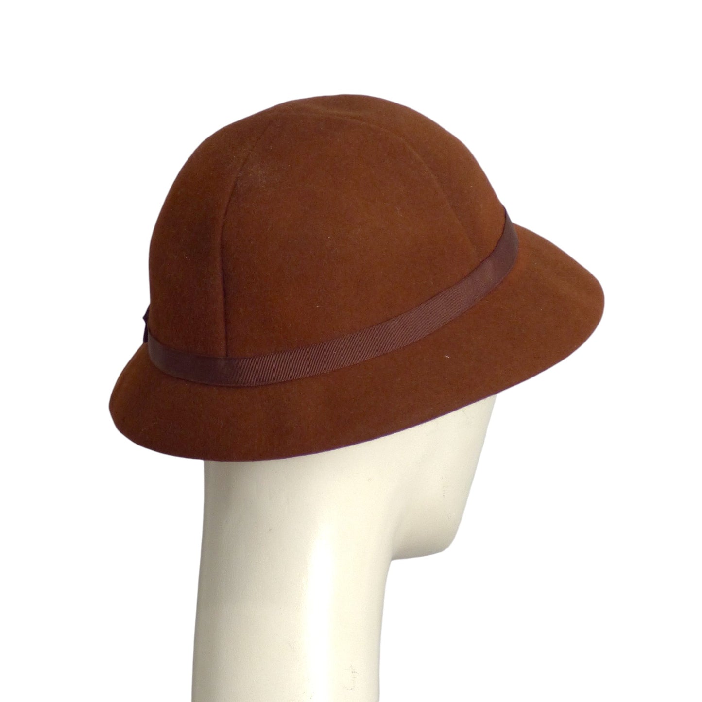 1940s Brown Felt Hat