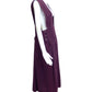 ISSEY MIYAKE- 1980s Burgundy Cotton Suspender Skirt, Size 8