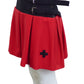 JC de CASTELBAJAC- NWT Wool Pleat Skirt, Size 8