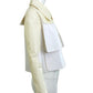 JC de CASTELBAJAC- NWT 2012 Ivory Cotton & Vinyl Jacket, Size 6