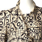 JC DE CASTELBAJAC- NWT Silk Tool Print Dress, Size 6