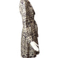 JC DE CASTELBAJAC- NWT Silk Tool Print Dress, Size 6