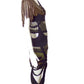 BALMAIN- NWT Metal Mesh & Knit Dress, Size 10