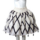 OSCAR DE LA RENTA- NWT 1980s 2pc Beaded Gazar Cocktail Dress, Size 8