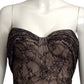 MANDALAY- NWT Strapless Floral Lace Evening Gown, Size 6