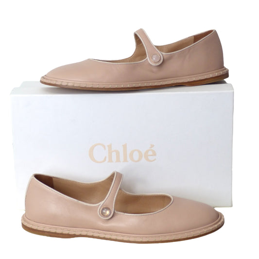 CHLOE- NIB Ballerinas Mary Jane Flats, Size 40