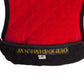 JAN BARBOGLIO- 1990s Red Quilted Velvet Vest, Size 4