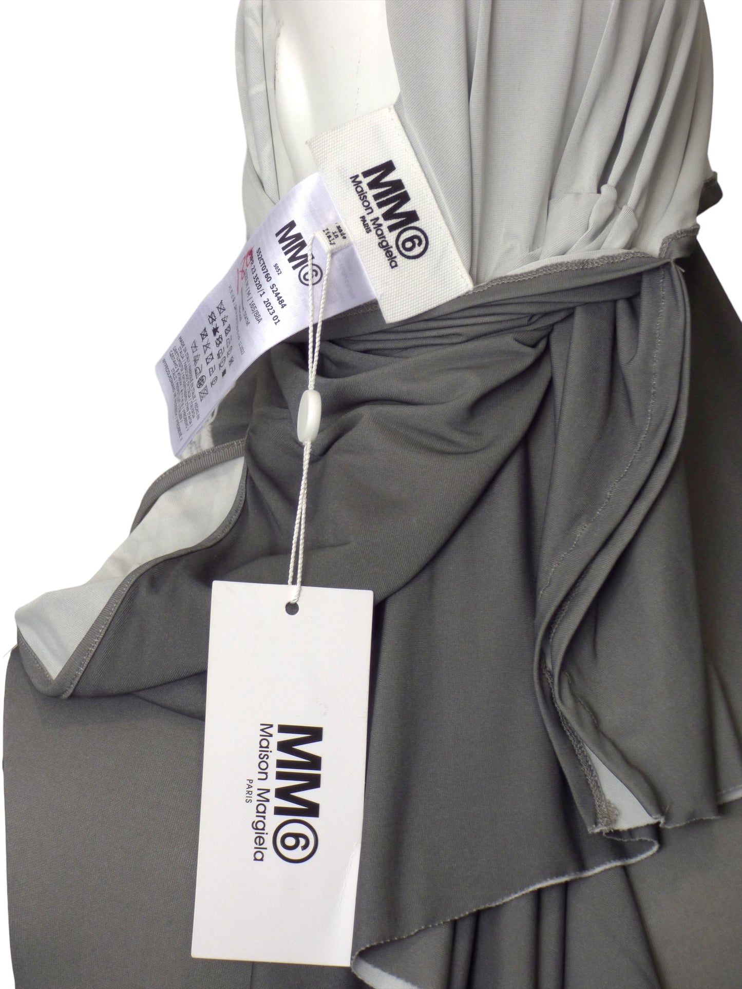 MM6 MARGIELA- NWT Graphic Print Knit Dress, Size 8