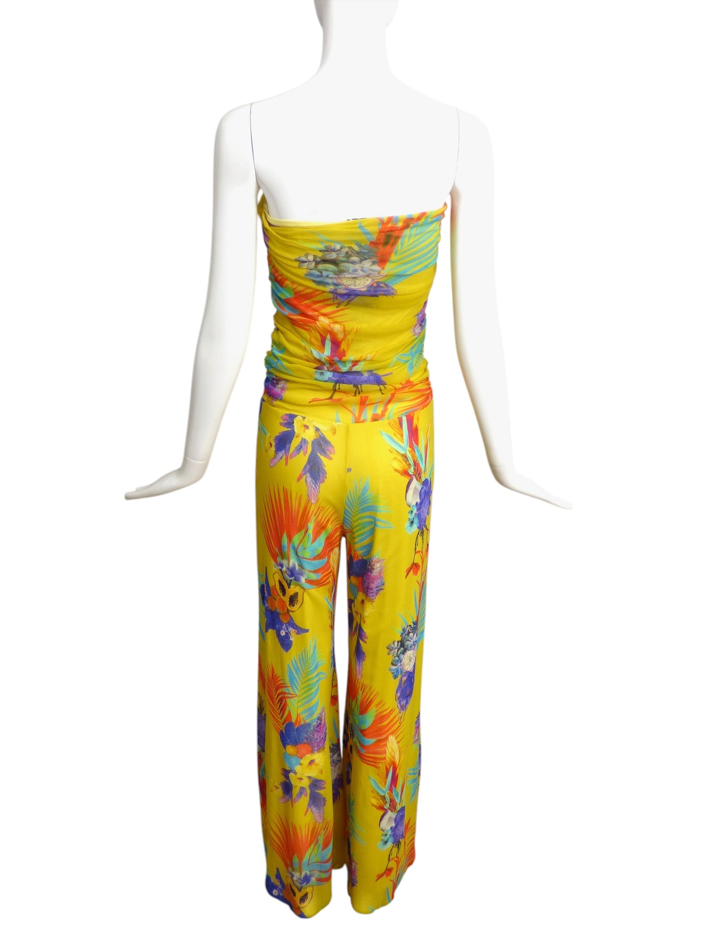 FUZZI- NWT Floral Mesh Jumpsuit, Size 6