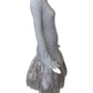 PACO RABANNE- NWT 2022 SIlver Tinsel Fringe Dress, Size 4