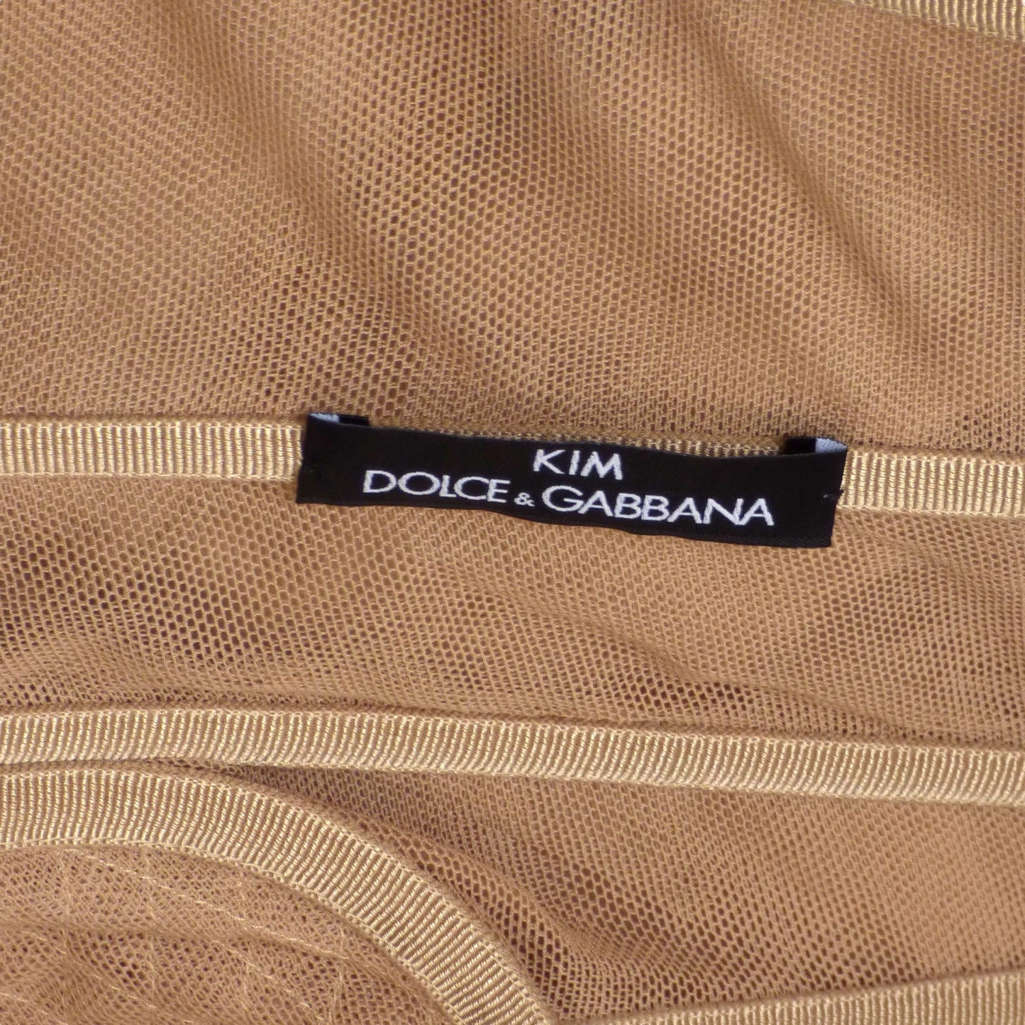 DOLCE & GABBANA- NWT PVC "1998" Kim Dress, Size 8