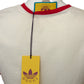 GUCCI x ADIDAS- NWT 2022 White Cropped Graphic T-Shirt, Size XXS