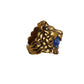 GUCCI- NIB Jeweled Lion Head Ring