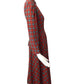 OMO NORMA KAMALI- 1980s Flannel Wrap Dress, Size 4