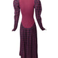 BETSEY JOHNSON- 1980s Cotton Plaid Dress, Size 2