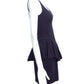 BETSEY JOHNSON-1980s Black Slinky Knit Dress, Size-Small