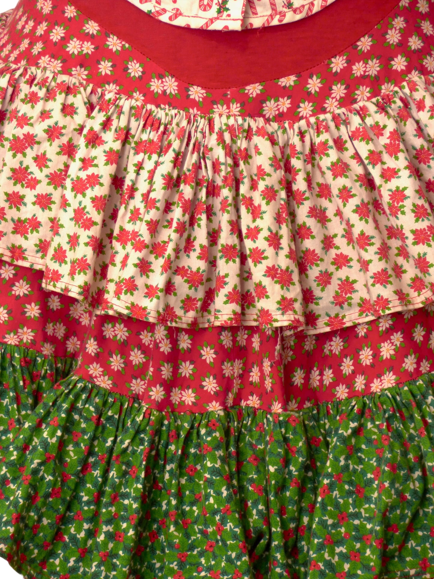 BETSEY JOHNSON PUNK- 1980s 2pc Christmas Dress, Size 4