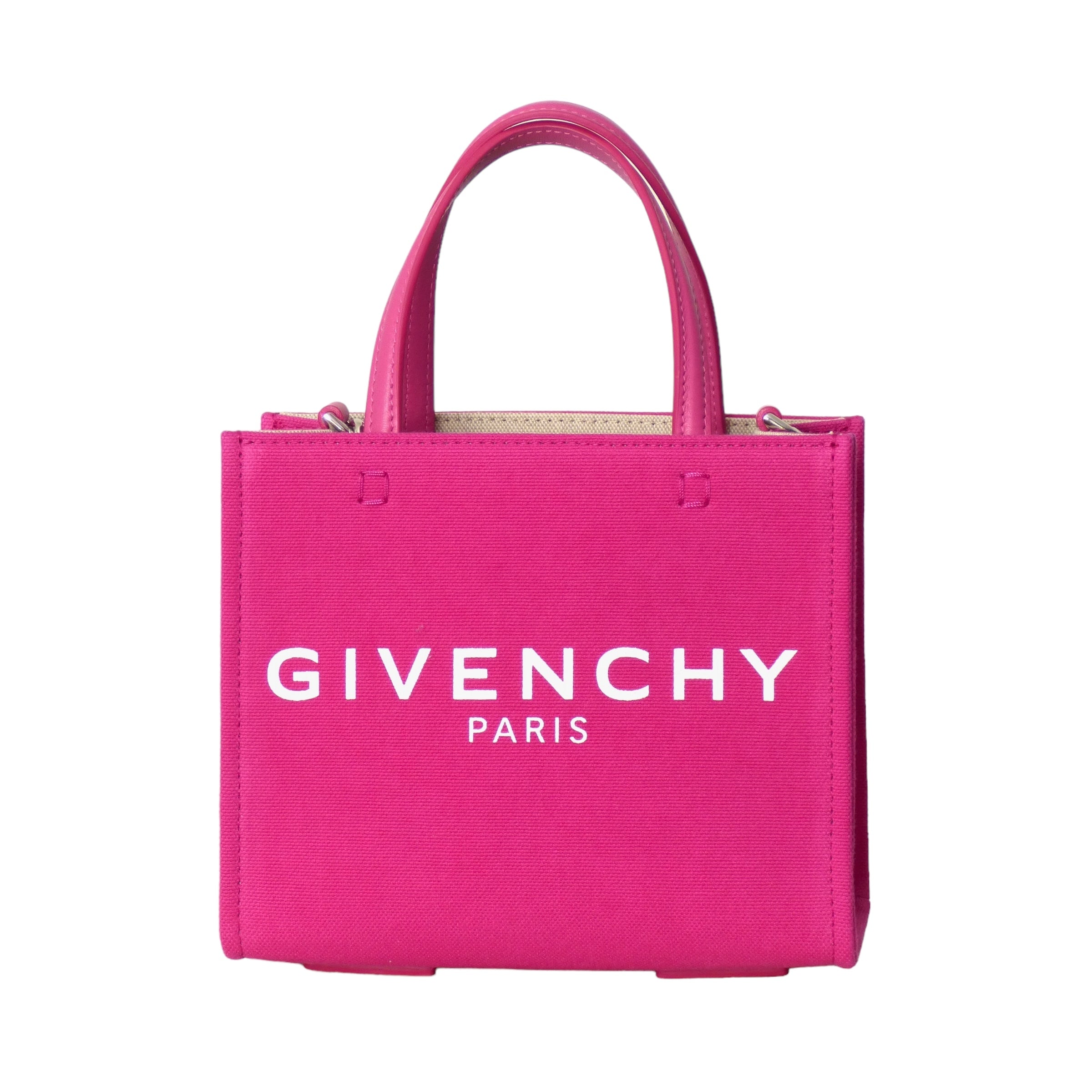 GIVENCHY- NWT Mini G Canvas Tote Bag – MARTINI CONSIGNMENT