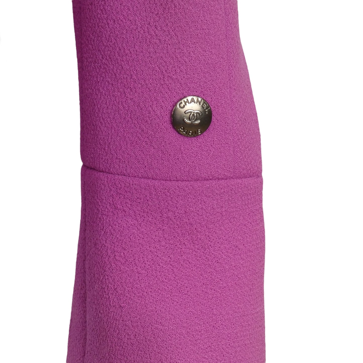 CHANEL BOUTIQUE- AS IS 1997 Lilac Wool Jacket, Size 6