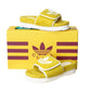 GUCCI x ADIDAS- NIB Yellow Magic Sponge Slides, Size UK 40