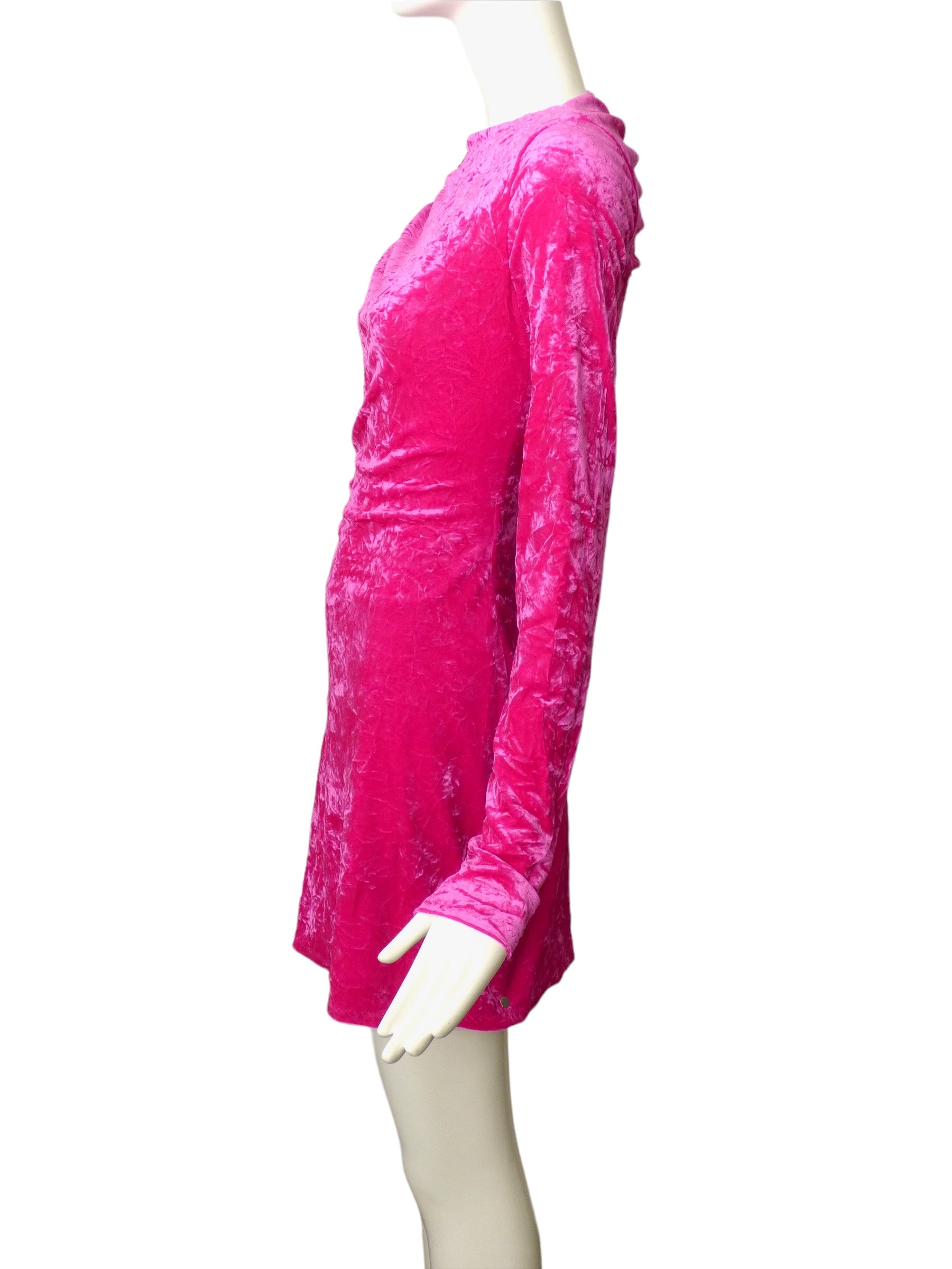2023 NWT Fuchsia Crushed Velvet Dress, Multiple Sizes Available MARTINI CONSIGNMENT 2023 NWT Fuchsia Crushed Velvet Dress, Multiple Sizes Available MARTINI CONSIGNMENT