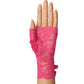 VERSACE- 2023 Pink Lace Mitts