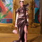 MOSCHINO COUTURE!- NWT 2020 Paint Stroke Evening Gown, Size 6