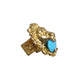 GUCCI- Gold Jeweled Lions Head Ring