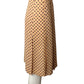 YVES SAINT LAURENT- 1980s Crepe Polka Dot Skirt, Size 2