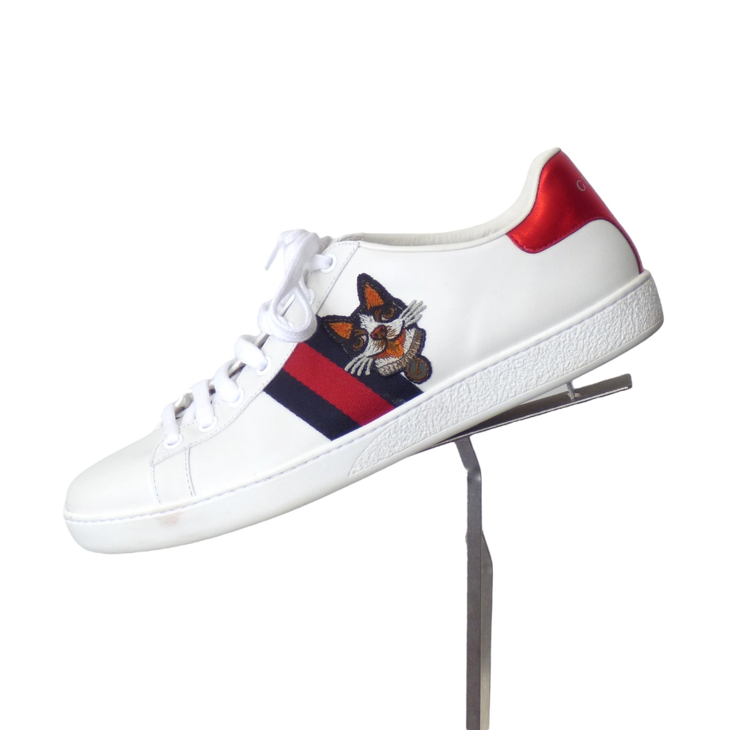 GUCCI- 2023 Ace "Year of the Dog" Sneakers, Size 38.5