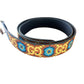 GUCCI 100- 2021 GG Multi Color Print Leather Belt, Size 36