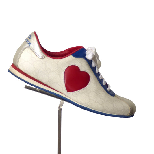 GUCCI- G74 Heart Trainers, Size 38