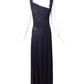 ALAIA- NWT Black Jersey Knit Evening Gown, Size 10