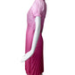 THIERRY MUGLER- 2010 NWT Pink Accordion Pleat Dress, Size 10