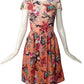 MARY KATRANTZOU- NWT Tropical Print Dress, Size 4